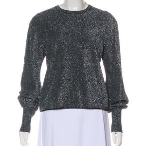 ❌SILD❌ Chanel Metallic Knit Top Size: L - US10, FR42